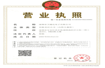 營(yíng)業(yè)執照